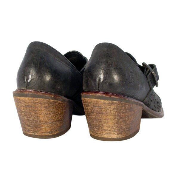 JOHN FLUEVOG Adriana Roxana Western Ankle Boots Heeled Booties 6 - Picture 6 of 10